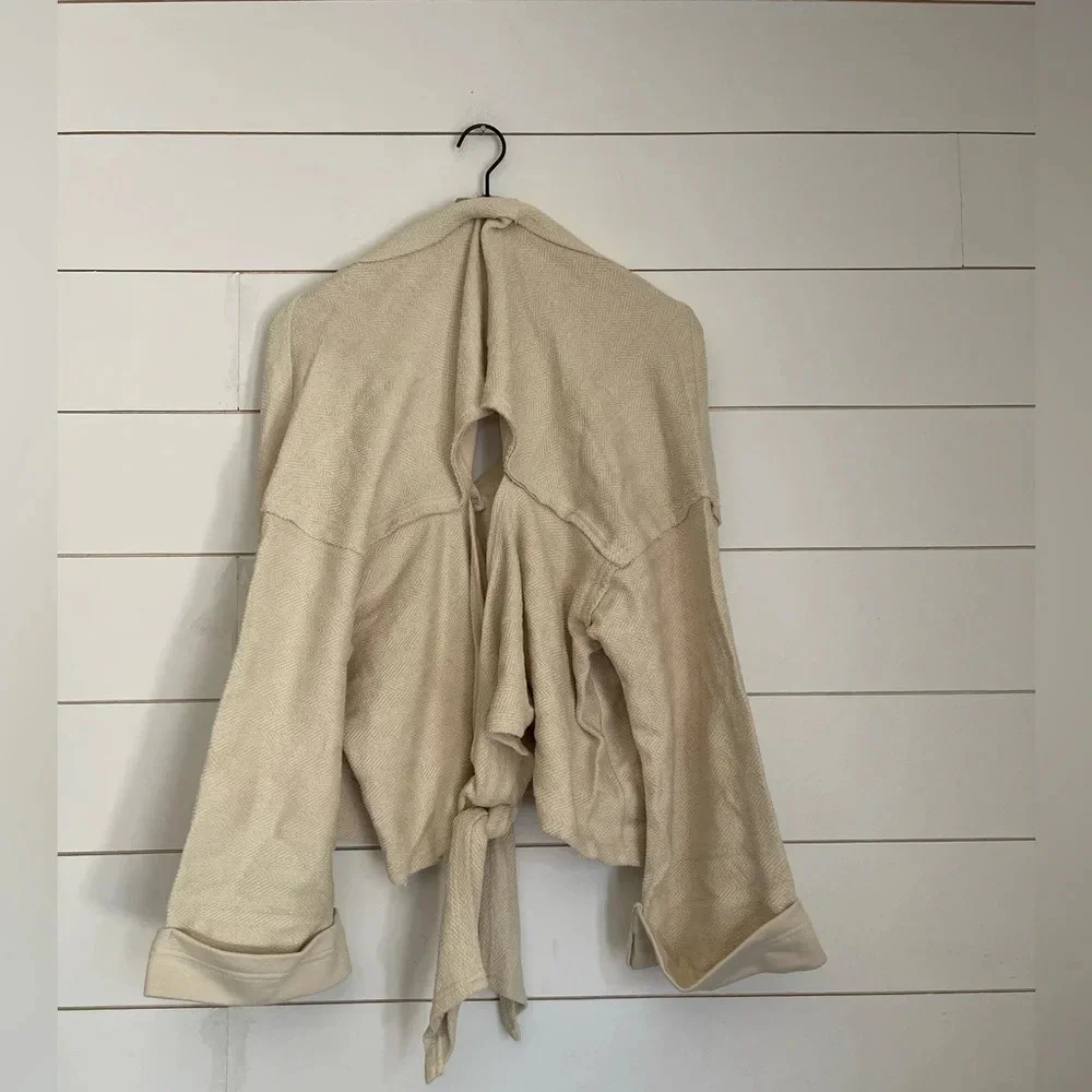 Nwot free people alyria solid pullover sweater